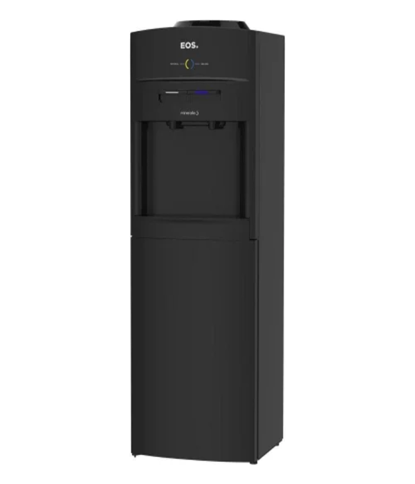 BEBEDOURO DE COLUNA PARA GARRAFÃO Compacto EOS Mineralle Compressor Preto EBC05PC 220V - EOS