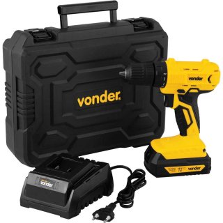 PARAFUSADEIRA FURADEIRA A BATERIA, 18 V, COM BATERIA E COM CARREGADOR, IPFV 1852 - 6004185200 - VONDER