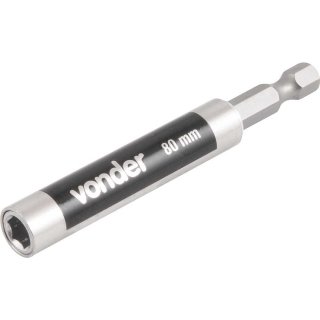 Extensão magnética de 1/4" x 80 mm - 3039014080 - VONDER