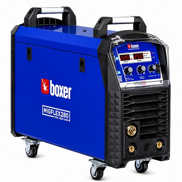 MIGFLEX280 - MULTI-PROCESSO 280A 220/380/440V BOXER - 5005019 - BOXER