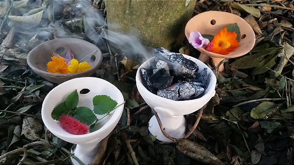 Copalera Artesanal em Cerâmica