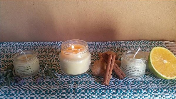 Vela de massagem