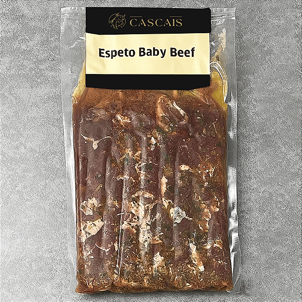 Espeto Baby Beef Temperado aproximadamente 500 gramas
