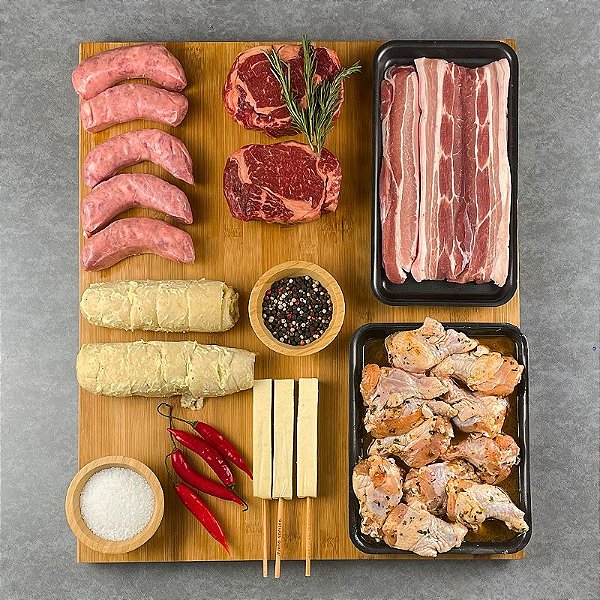Kit 1 Churrasco para 08 Pessoas