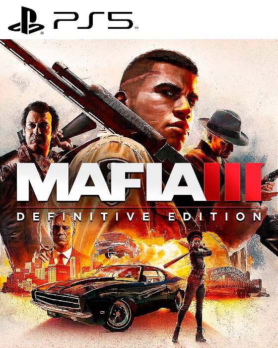 Mafia III - PS5 - Edição Padrão - Mídia Digital