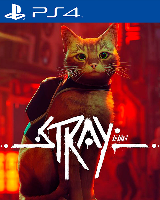 Stray - PS4 - Edição Padrão - Mídia Digital