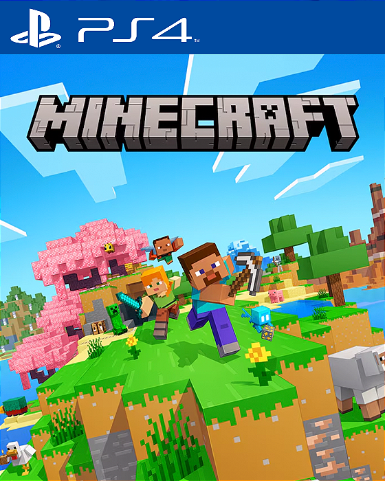 Minecraft - PS4 - Edição Padrão - Mídia Digital