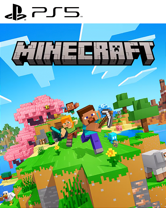 Minecraft - PS5 - Edição Padrão - Mídia Digital