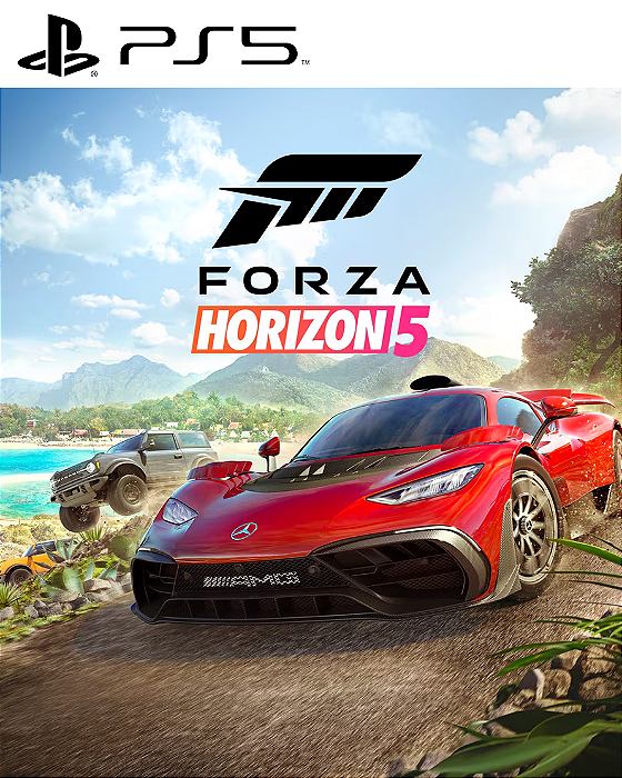 Forza Horizon 5 - PS5 - Edição Padrão - Mídia Digital