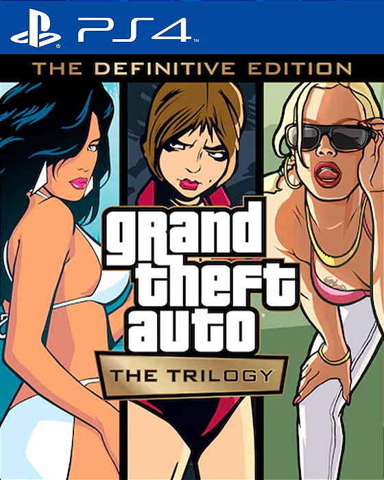 GTA Trilogia - PS4 - Edição Padrão - Mídia Digital