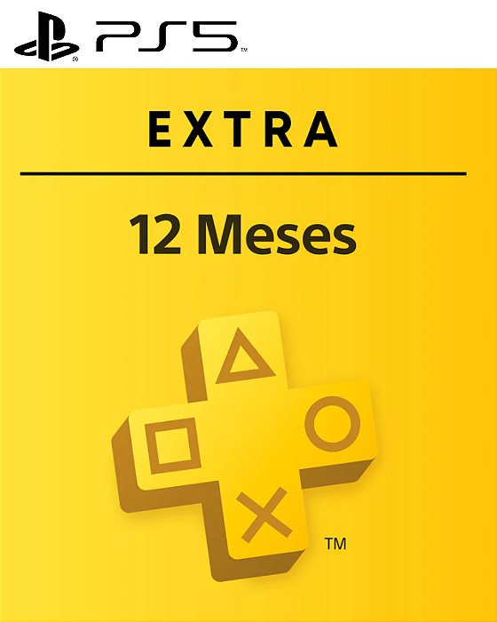 Ps Plus Extra - PS5 - Edição Padrão - Mídia Digital