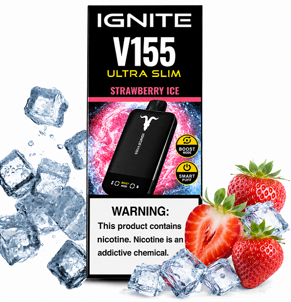 POD IGNITE V155 ULTRA SLIM - STRAWBERRY ICE