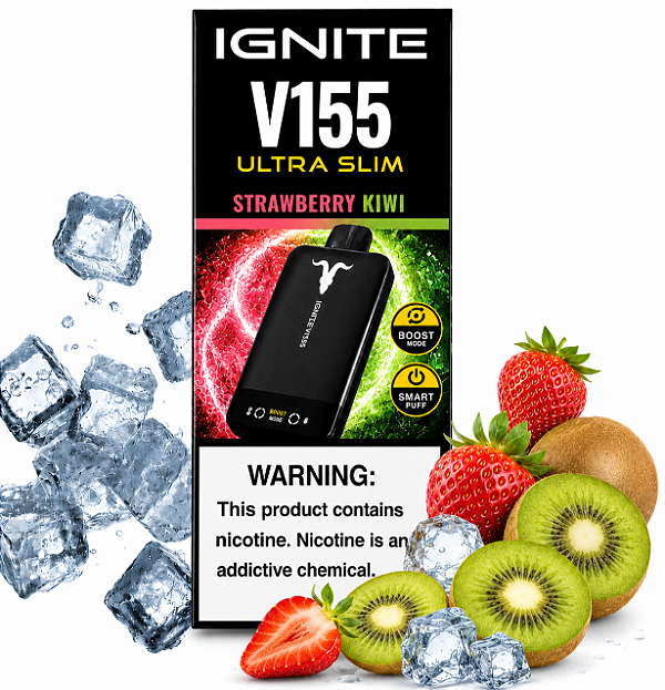 POD IGNITE V155 ULTRA SLIM - STRAWBERRY KIWI