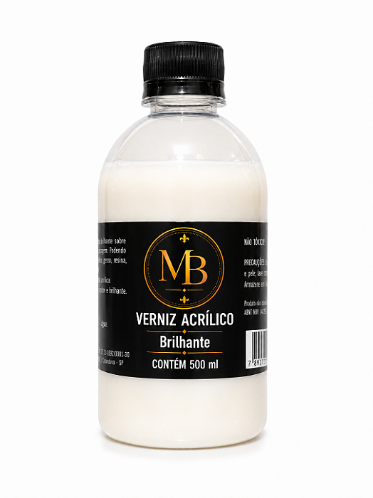 Verniz Acrilico Brilhante 500 ML