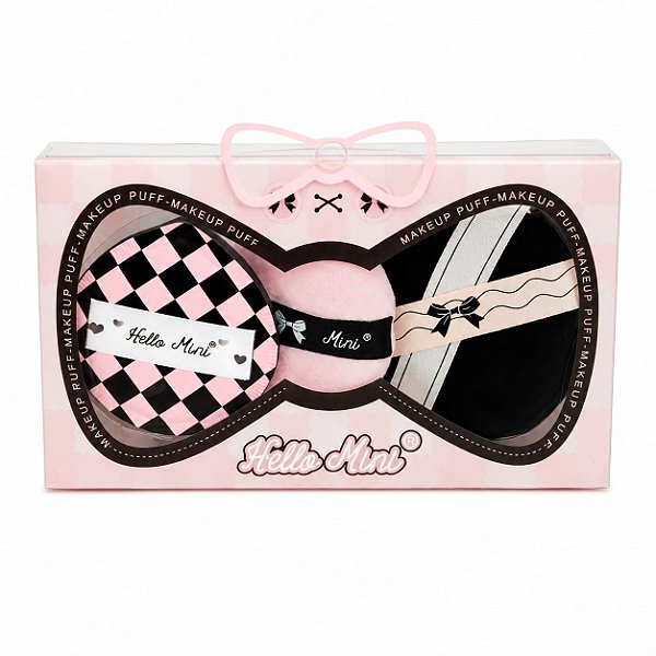 Kit Esponjas para Maquiagem - Hello Mini
