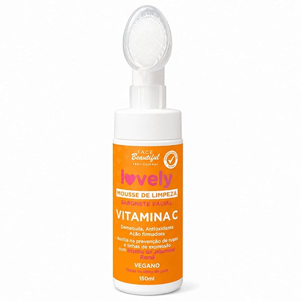 Mousse de Limpeza Vitamina C - Face Beautiful