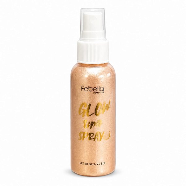Spray Iluminador Glow Shimmer - Febella Makeup