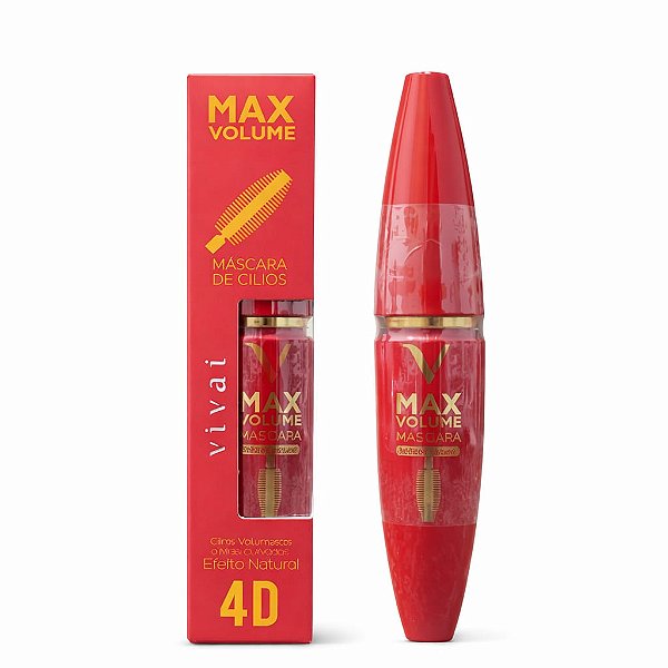 Máscara de Cílios Max Volume - Vivai