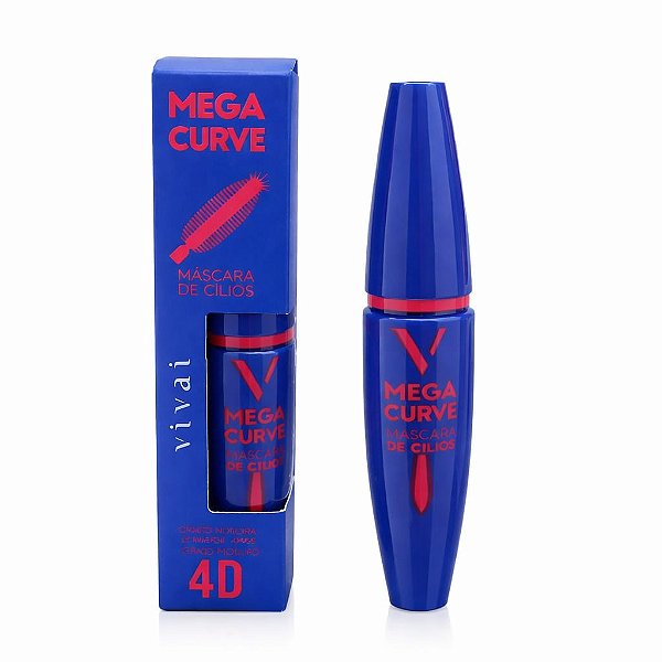 Máscara de Cílios Mega Curve – Vivai