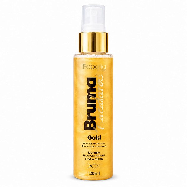 Bruma Gold Spray Iluminador - Febella