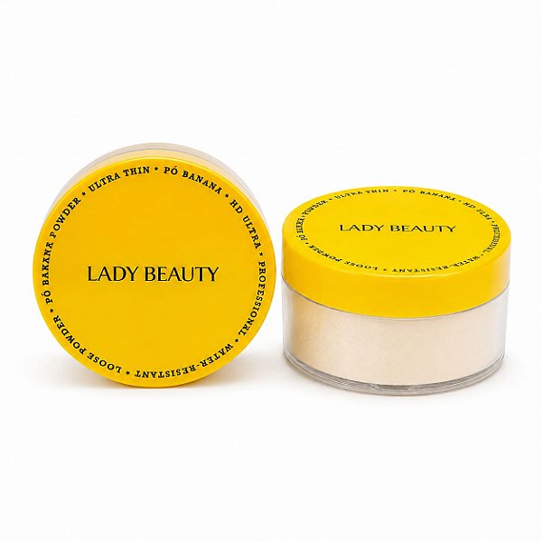 Pó Banana Lady Beauty – Ultra Fino