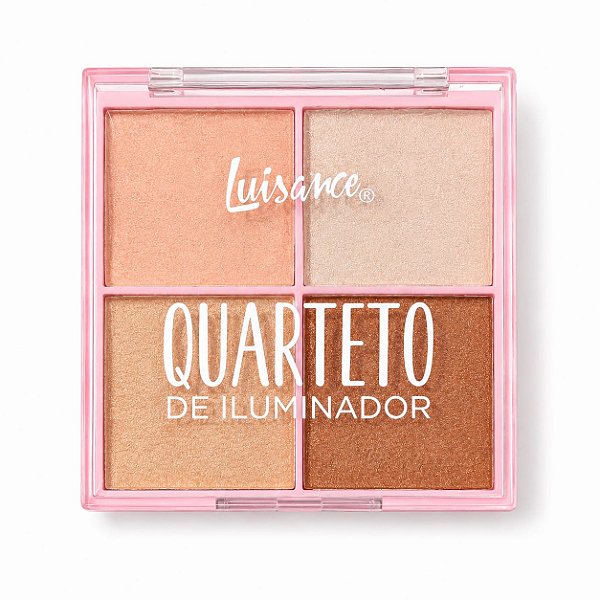Paleta Iluminador 4 Cores - Luisance
