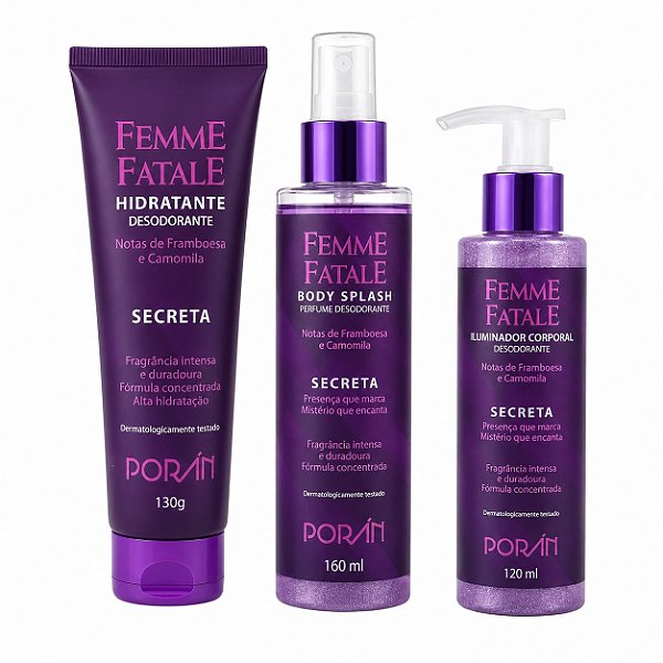 Kit Femme Fatale Secreta - Porán