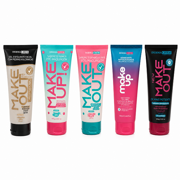 Kit Skincare Make Up! 5 Itens
