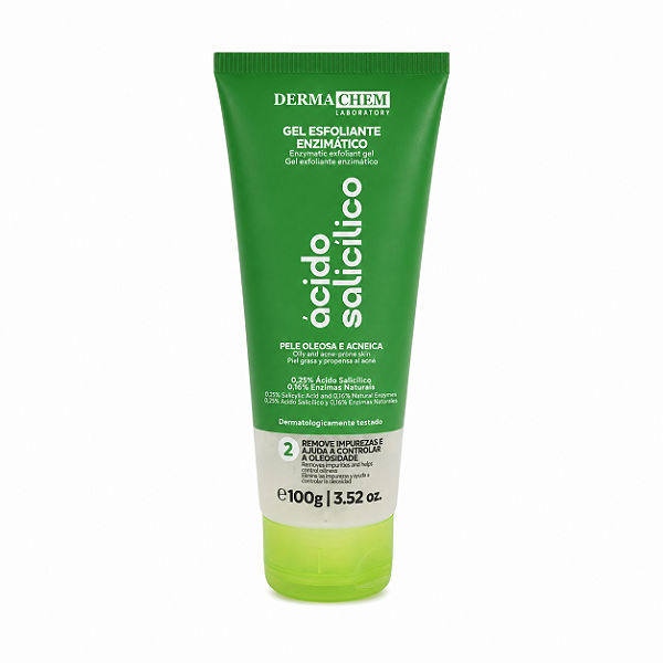 Gel Esfoliante Enzimático Ácido Salicílico Dermachem