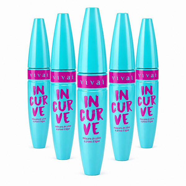 Máscara de Cílios Incurve Vivai à Prova d'Água