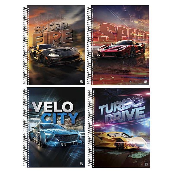Caderno Capa Dura 15X1 240 Folhas Silver Tuning 26 Animais