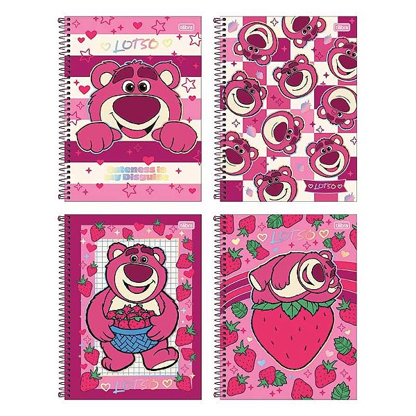 Caderno Capa Dura 01X1 80 Folhas Lotso 26 Tilibra
