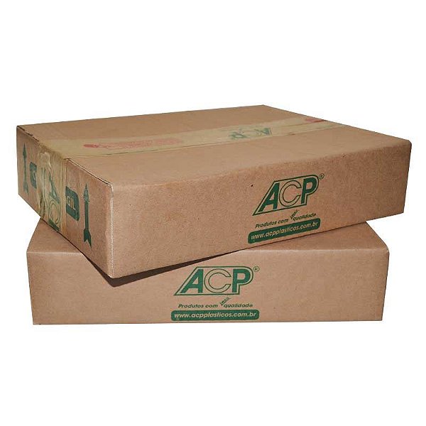 Envelope Plástico 0.12 2 Furos Ofício ACP