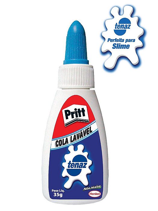 Cola Branca Tenaz 35G Azul