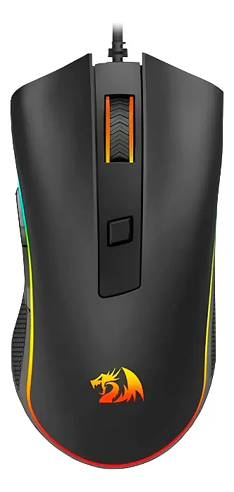 Mouse Gamer Redragon Cobra Cypher Lite, RGB, 12800 DPI