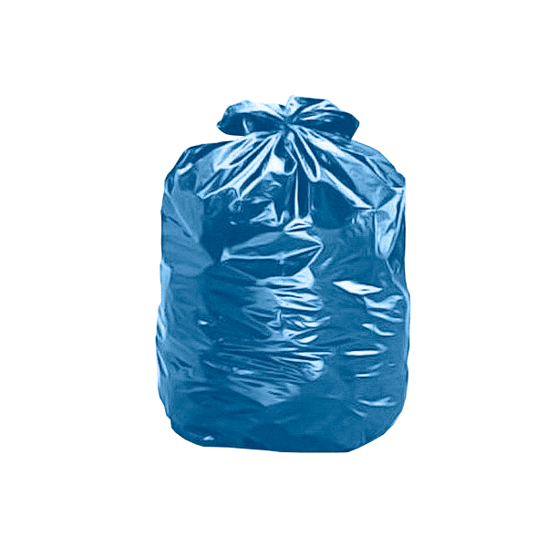 Saco para Lixo 200 Litros Azul P6 – 90x120 cm – Pacote com 100 Unidades (5 kg)