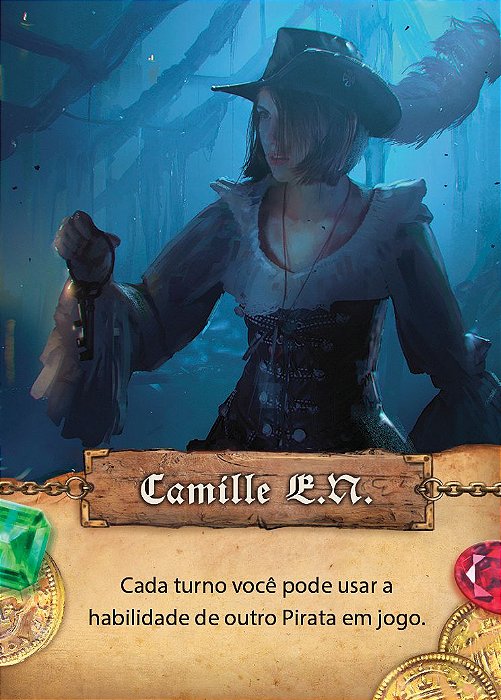 Carta Promo - "Camille" - Dead Men Tell no Tales