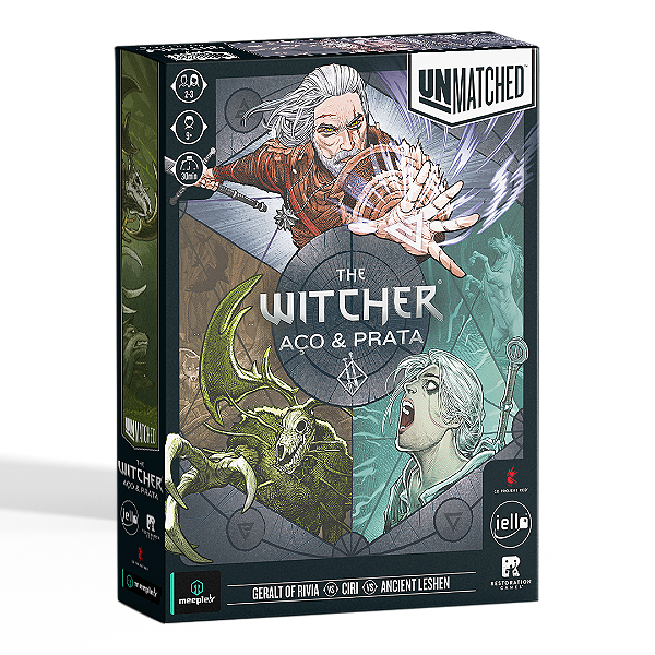 Unmatched: The Witcher - Aço e Prata