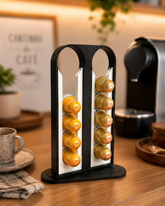 Porta Cápsulas Nespresso ou Dolce Gusto