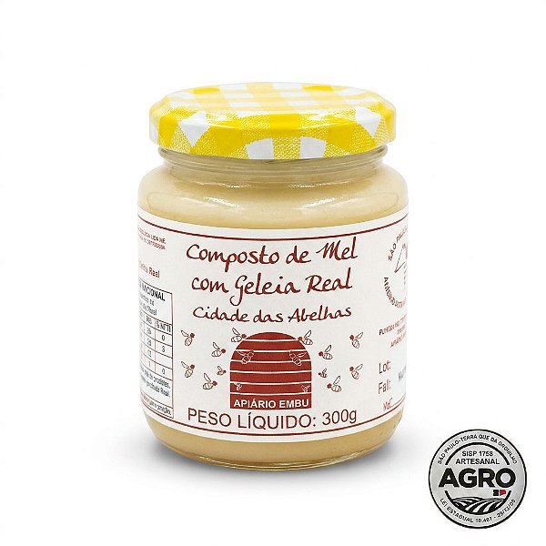 Composto de Mel com Geleia Real