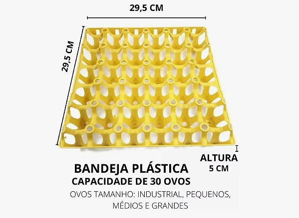CARTELA DE OVOS COR: Amarelo