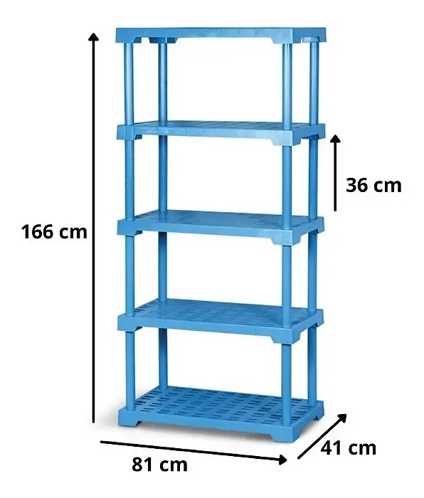 Prateleira/estante Modular 5 Níveis Reforçada