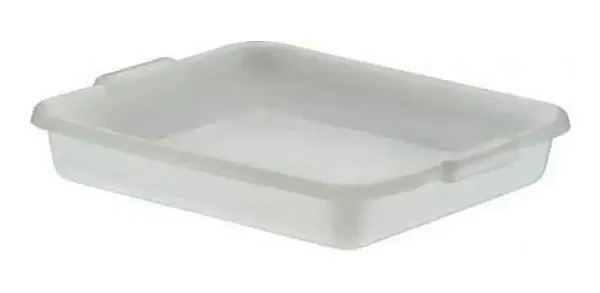 Bandeja Plástica Grande Para Açougue Natural Pead