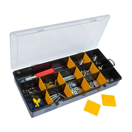 Kit 3 Estojo Multiuso Para Pesca Emifran 15 Divisórias