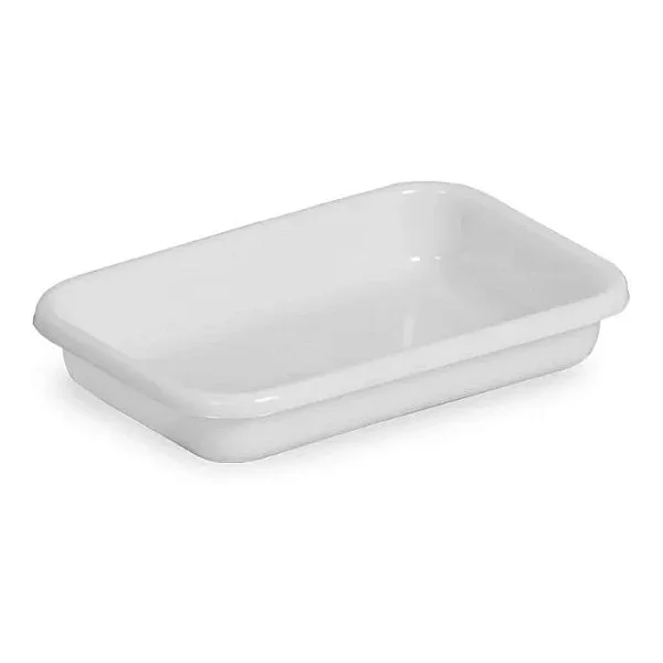 kit 4 Bandeja Plástica Pequena Natural Pead 3 Litros