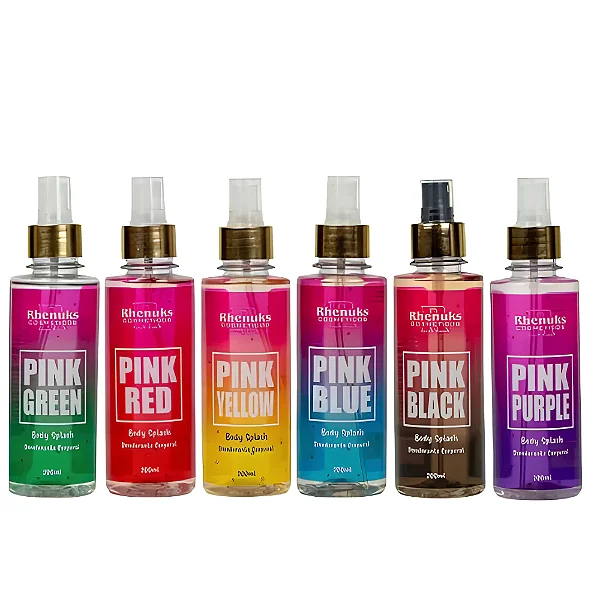 Body Splash Desodorante Corporal Rhenuks 200ml Perfume Refrescante - Escolha Sua Fragrância