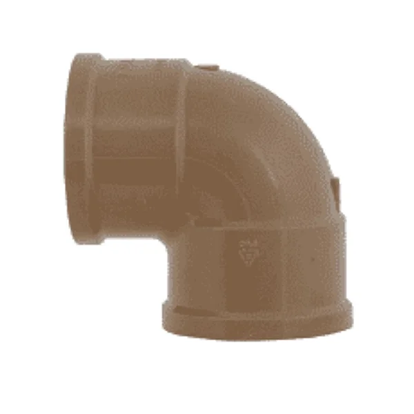Joelho 45º Soldavél 25mm Cor Marron kit c/10 peças