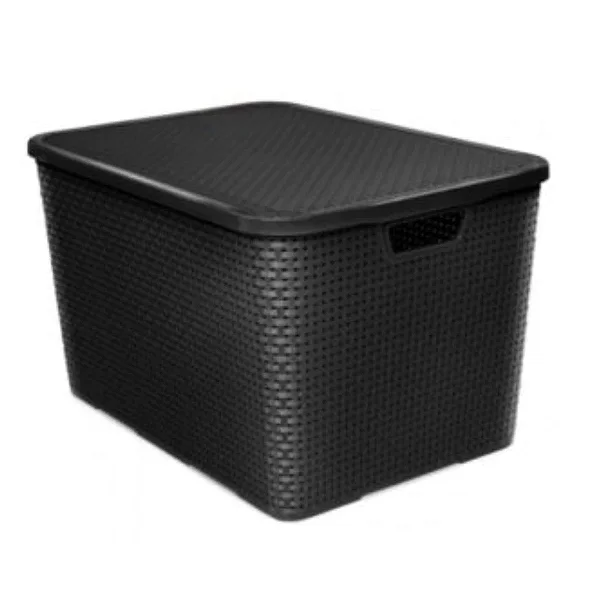 Caixa Organizadora Rattan 40 litros Cesto