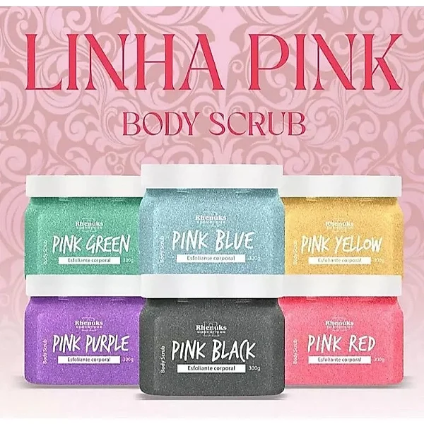 Esfoliante Corporal Rhenuks Body Scrub 300g - Esfoliação e Cuidado com a Pele - Escolha sua Fragrância