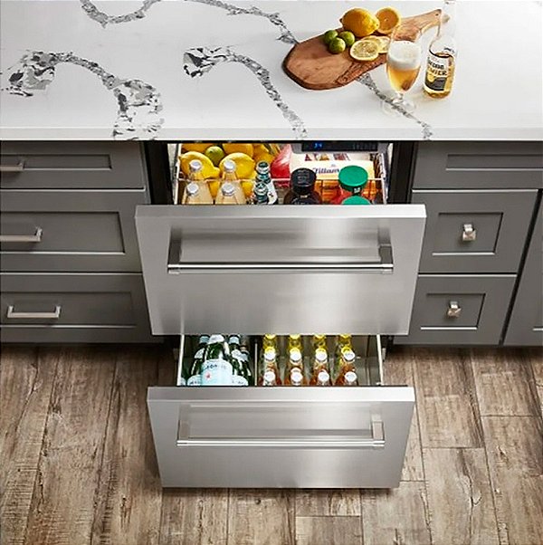 Gavetas Refrigeradas Cookerhood Inox Escovado